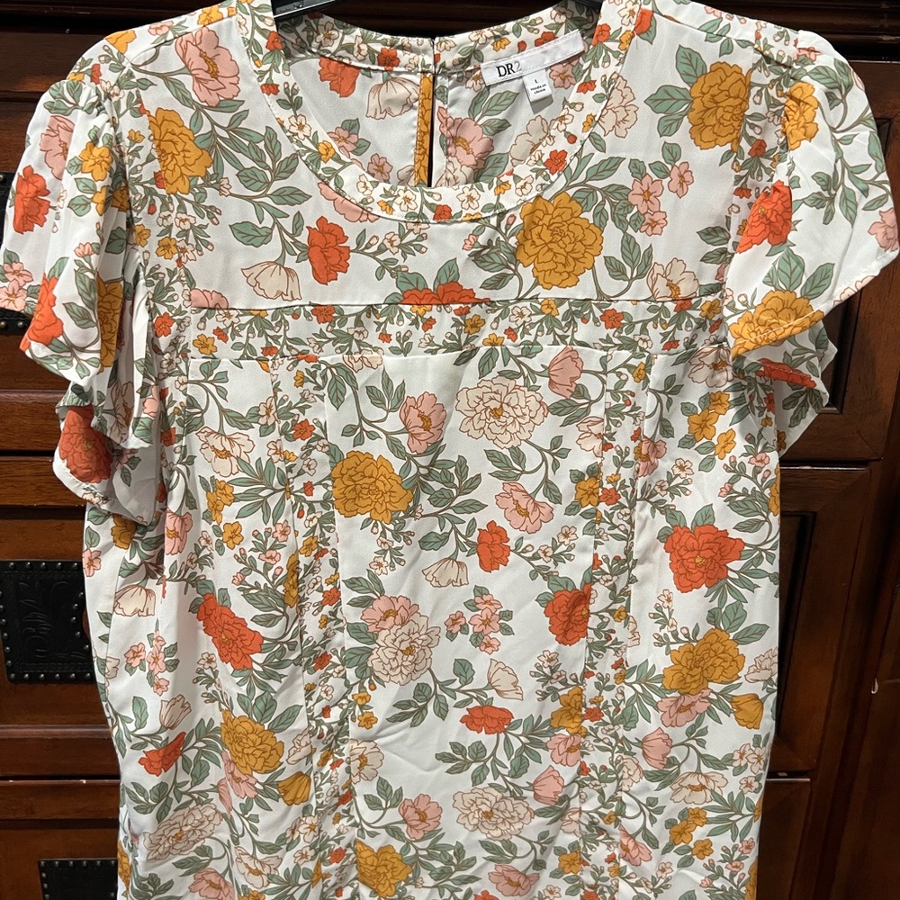 DR2 Large multi color blouse